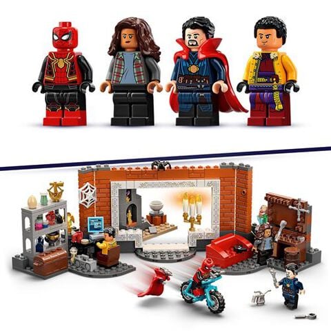 Lego -  Marvel Super Heroes -  Spider-man Dans L' Atelier Du Saint Des Saints
